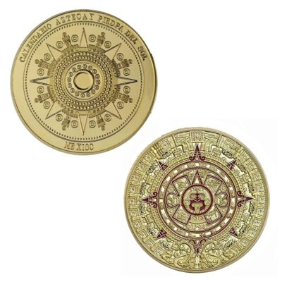 (랜덤 발송) 페루 마야 아즈텍 동전 /달력 여행 기념 주화