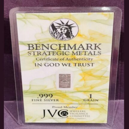 순은 1 Grain 실버바 / 99% 정품 수집